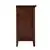 Passion Furniture Hammond Cappuccino 4 Drawer Chest of Drawers