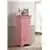Passion Furniture Louis Phillipe Pink 7 Drawer Chest of Drawers
