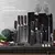 Gsantos IUM134 Premium Kitchen Knife Set - 14PCS - Black