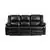 Flash Furniture Harmony Series Black Leather Sofa