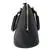 Gucci Black Mini Micro GG Guccissima Dome Satchel Shoulder Bag