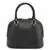 Gucci Black Mini Micro GG Guccissima Dome Satchel Shoulder Bag