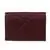 Tory Burch Red Claret Willa Quilted Leather Wallet Card Case