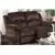 Toledo 2-Piece Modern Motion Sofa Set in Chocolate Padded Suede