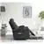 Electric Power Lift Recliner Chair Sofa with Massage and Heat (Gray)