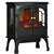 Electric Fireplace Heater, Freestanding Fireplace Stove with Realistic