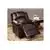 Delnice 3-Piece Motion Sofa Set in Covers Brown Bonded Leather