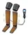 Gsantos HSX02 Leg Massager with Heat & Air Compression Dark
