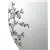 Camden Isle Floral Silk 31.5 x 31.5 in Casual Round Frameless Mirror