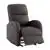 Lazzara Home Brown Faux Leather Upholstered Power Reclining Chair
