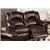 Delnice Brown 2-Piece Motion Sofa Set in Bonded Leather