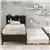 Dreamero Twin Bed with Bookcase,Twin Trundle,Drawers,Espresso