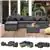 6 PCS Outdoor Rattan Sofa Furniture Infinite Options & Pure Comfort