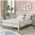 Dreamero Full Bed with Headboard and Footboard,White