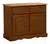 Besthom Oak Nutmeg Brown With Light Oak Buffet With Wood And Drawer