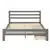 Dreamero Wood Platform Bed with Two Drawers, Full (gray)