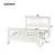 Dreamero Wood Platform Bed with Headboard and Footboard, Full (White)