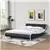 Dreamero Faux Leather Upholstered Platform Bed Frame Queen Size