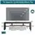 Luzmo TV cabinet for TV up tp 70', Brown & White