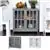 Multifunctional Kitchen Sideboard Buffet Storage Credenza Cupboard