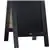 Flash Furniture 40'' x 20'' Black Wooden Magnetic Chalkboard Set with
