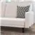 Flash Furniture Carter Tufted Split Back Sofa Futon, Stone Faux Linen