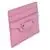 NEW Balenciaga Pink Neo Classic Crocodile Skin Pattern Leather Card Ho