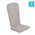 Flash Furniture Charlestown Set of 2 High Back Chair Cushions - Cream