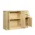 LuzmoModern Wood Buffet Sideboard with 2 doors&1 Storage and 2drawers