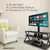 Lafama TSG001 32-65' Corner Floor TV Stand with Swivel Bracket