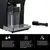 Lafama 202 Fully Automatic Espresso Machine with milk tank, Black