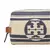 NEW Tory Burch Multicolor Ella Stripe Jacquard Cosmetic Case Pouch Bag