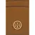 NEW Tory Burch Brown Robinson Grained Leather Card Case Wallet