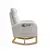 Diniro Accent High Backrest Living Room Lounge Arm Rocking Chair,