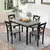 Diniro 5-Piece Dining Table Set Home Kitchen Table