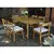 ROSSIO - Tempur Outdoor 7 Piece Retractable Teak Dining Set for 6