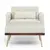 Diniro Recline Sofa Chair with Ottoman, Two Arm Pocket