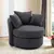 Luzmo swivel accent chair  barrel chair  for hotel living room