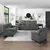 Dreamero Modern Sleek Design Living Room Furniture 1pc Chair Dark Gray