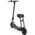 Segway Ninebot D40X Electric Kick Scooter plus Seat with 18.6 mph Max Speed - Gray