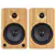 Kanto YU6 Powered Bookshelf Speakers - Bamboo