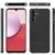 SaharaCase Hybrid-Flex Hard Shell Series Case for Samsung Galaxy A14 5G - Clear