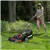Worx 40V Power Share 4.0AH 17” Cordless Push Lawn Mower - Black/Oringe