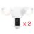 Ring 2-Pack Floodlight Cam Plus - White