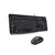 Logitech Corded Keyboard and Mouse Combo - Black