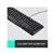 Logitech Corded Keyboard and Mouse Combo - Black