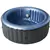 MSpa BERGEN 4-Person Comfort Series Bubble Spa (Round) - Dark Gray