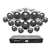 Swann Master Series 16-Channel 16-Camera 4K HD Indoor/Outdoor Security System - Black