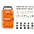 Worx MakerX Rotary Tool 201pc Accessory Kit - Orange