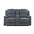 Crawford Recliner Loveseat in Gray - Bundle of 2